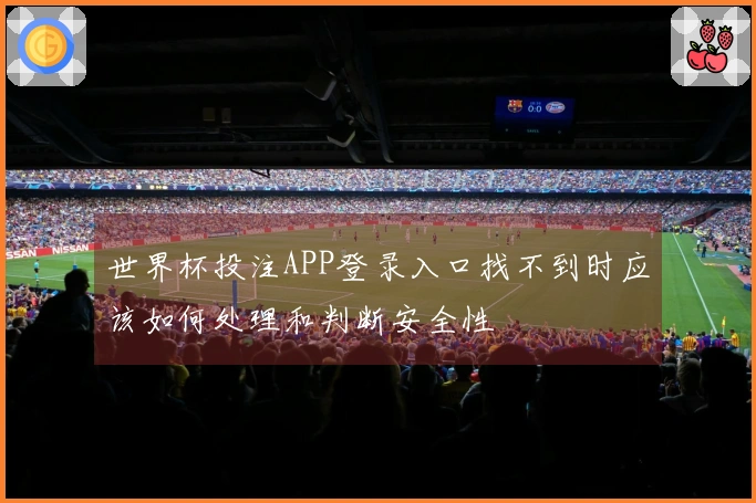 世界杯投注APP登录入口找不到时应该如何处理和判断安全性